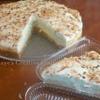 Raye's Signature 9.5" Coconut Lime Cheesecake Slice w/ Coconnut Whipped Cream & Toasted Coconuts