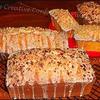 Raye's Signature Orange Cranberry Nut Cheese Pound Cakes 9" x 5" & 6" x 3" & Banana Nut Cheese Pound Cake 12.5" x 5" & Big Minis Pound Cakes x2 5" x 3"