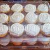 Raye's Signature Vanilla Bean Cupcakes w/ Whipped Vanilla bean Cream Cheese Icing x24