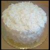 Raye's Signature 9" Triple Layer Red Velvet Cake w/ Vanilla Bean Cream Cheese Icing top view