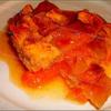 Raye's Signature "half order" Single Lattice Crust Peach Cobbler serving