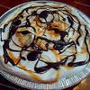Raye's Signature 10" Turtle Cheesecake Pie w/ Whipped Cream, Chocolate & Caramel Drizzle, NO Pecans
