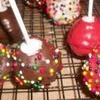 Raye's Signature Red Velvet Cake Pops w/ Chocolate, Vanilla & Sprinkles