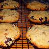 Raye's Signature Cherry Vanilla Cookies w/ Pecans (cooling)