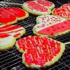 Raye's Signature Customizable Heart Cookie Pops w/ Red, White & Pink Glacé Icing & Sprinkles