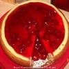 Raye's Signature 10" New York Style Cheesecake with Strawberry Topping
