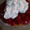 Raye's Signature 10" Strawberry Cheesecake Pie w/ Fresh Whipped Cream