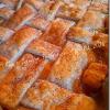 Raye's Signature 13" x 9" Peach Cobbler w/ Lattice Crust