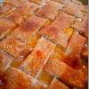 Raye's Signature 13" x 9" Peach Cobbler w/ Lattice Crust