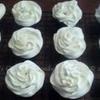 Raye's Signature Red Velvet Rum Cupcakes x12 w/ Rum Buttercream Rosette Icing 