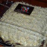 Raye's Signature 10" Square Strawberry Cake w/ Buttercream Icing